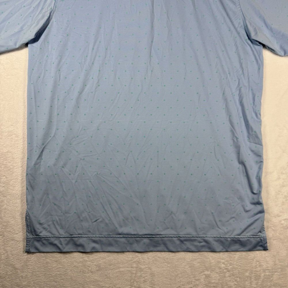Footjoy Polo Performance Golf Polo Mens Size Large‎ Short Sleeve Polka Dot - Picture 11 of 14